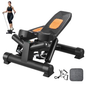 Stair Stepper, Mini Stepper for Exercise at Home, Hydraulic Fitness Twist Stepper with Resistance Bands, Full Body Workout Cardio Equipment Stair Stepper, Mini Stepper for Exercise at Home, Hydraulic Fitness Twist Stepper with Resistance Bands, Full Body Workout Cardio Equipment
